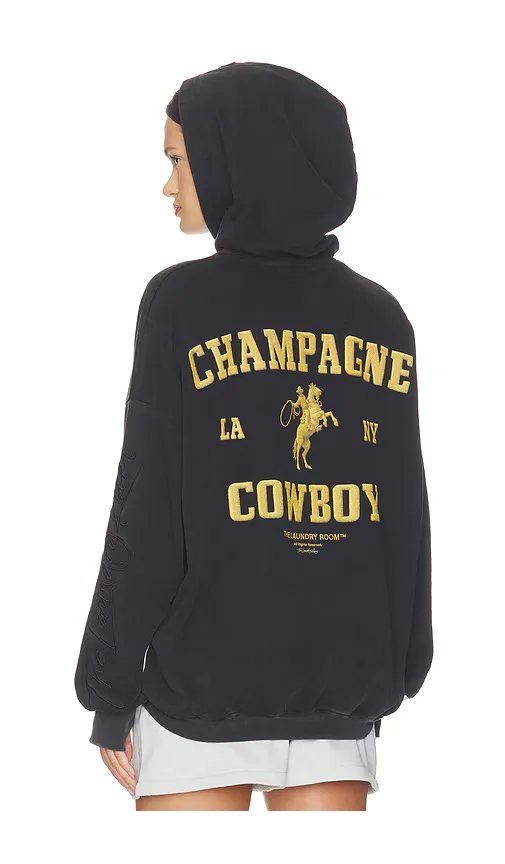 Champagne Cowboy Hideout Hoodie by The Laundry Room