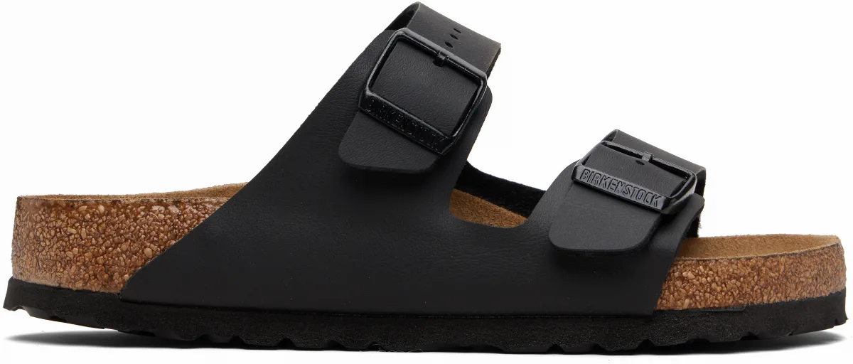 Black Regular Arizona Soft Footbed Sandals