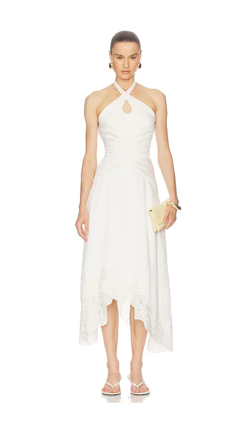 Romee Embroidered Maxi Dress by AMUR