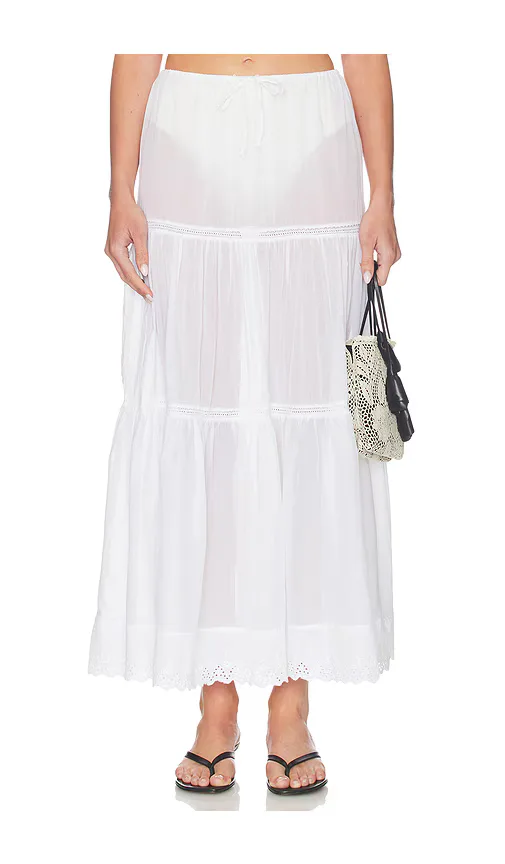 Topaz Midi Skirt by Tularosa