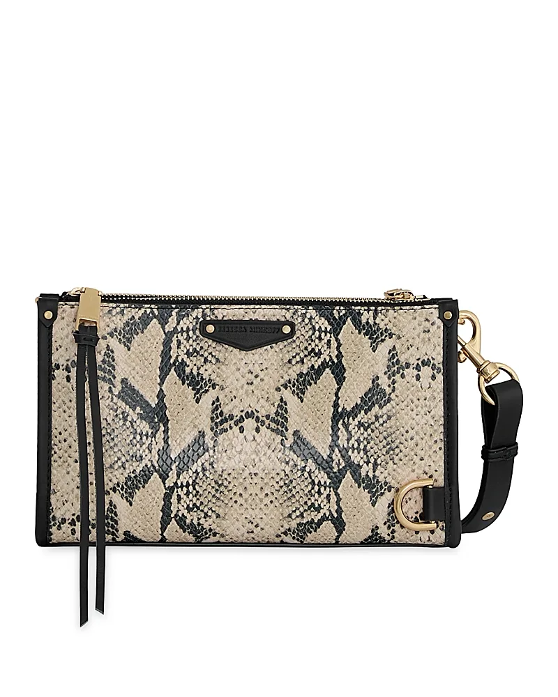 Mab Small Snake Embossed Leather Crossbody Bag by Rebecca Minkoff