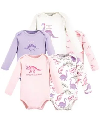 Soft Natural Cotton Long Sleeve One Piece Essentials by Touched By Nature