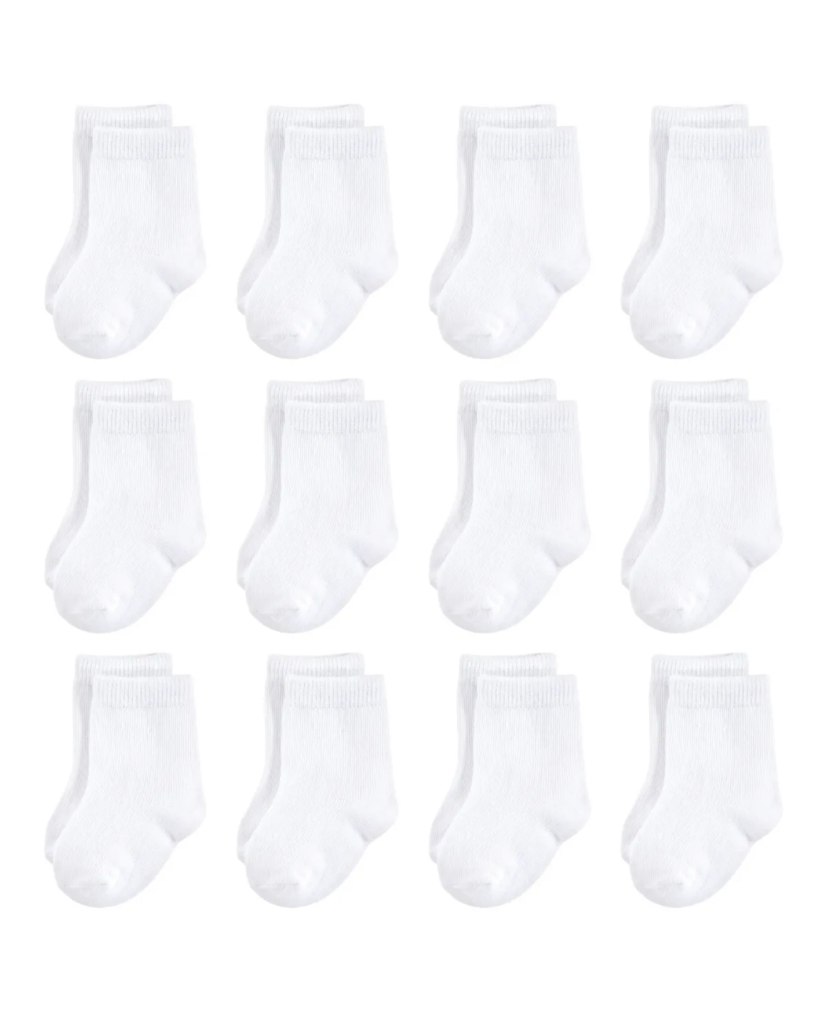 12Pk Natural No Show Socks by Touched By Nature
