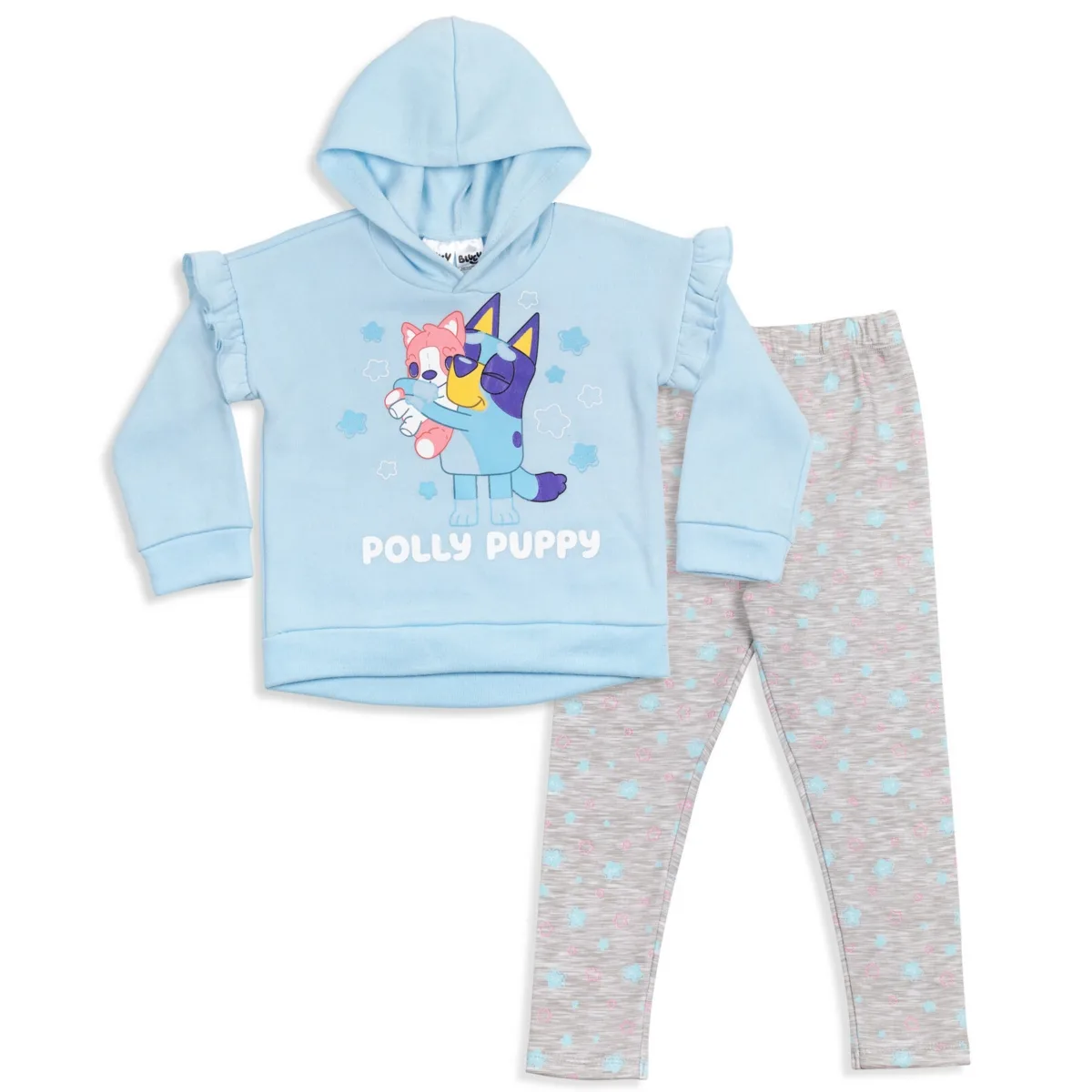 Fleece Hoodie and Leggings Outfit Set by Bluey