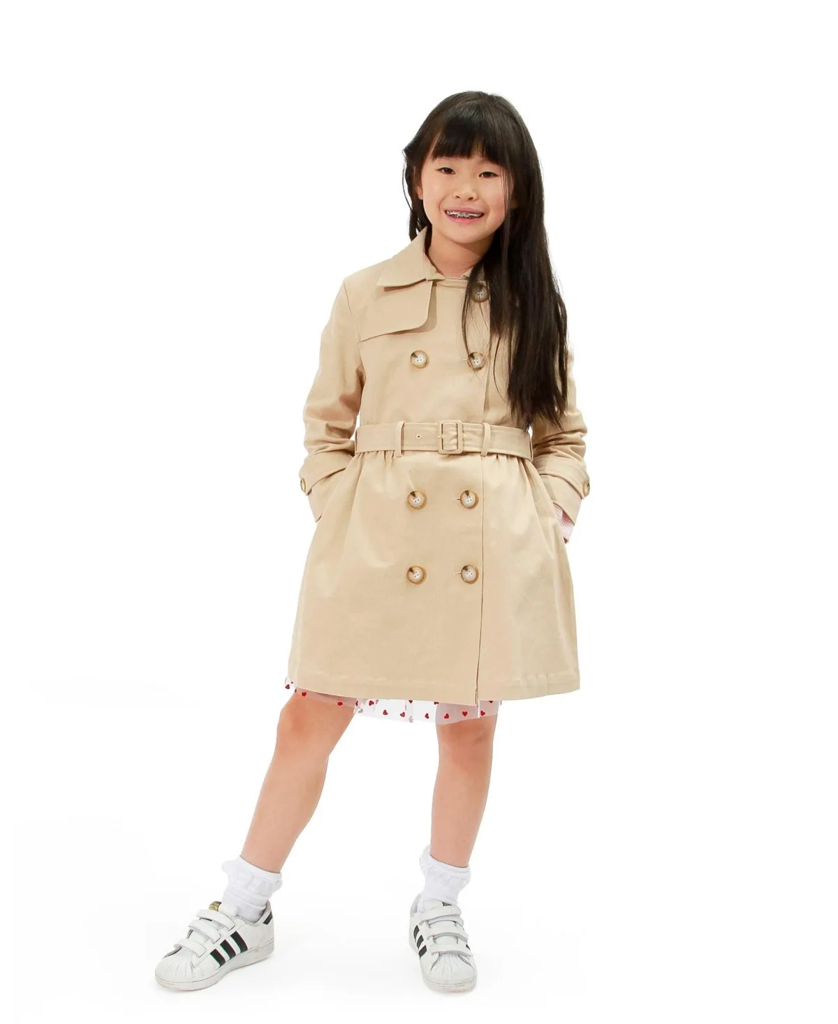 Miss Sunshine Trench Coat by Belle & Bloom