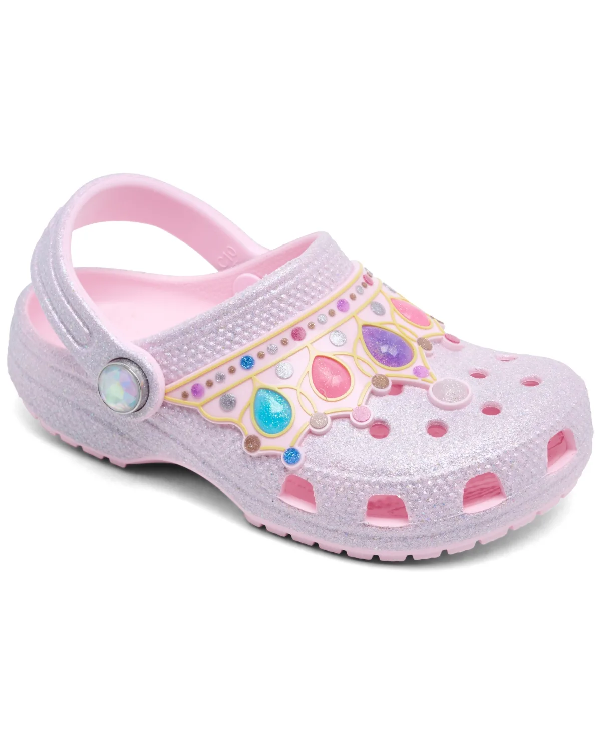 I Am Princess Glitter Clogs by Crocs