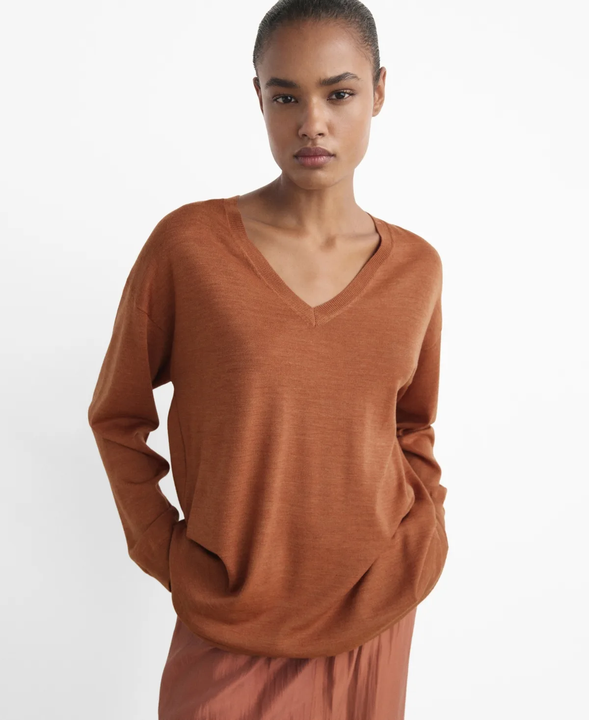 Wool Pajama Sweater by Mango