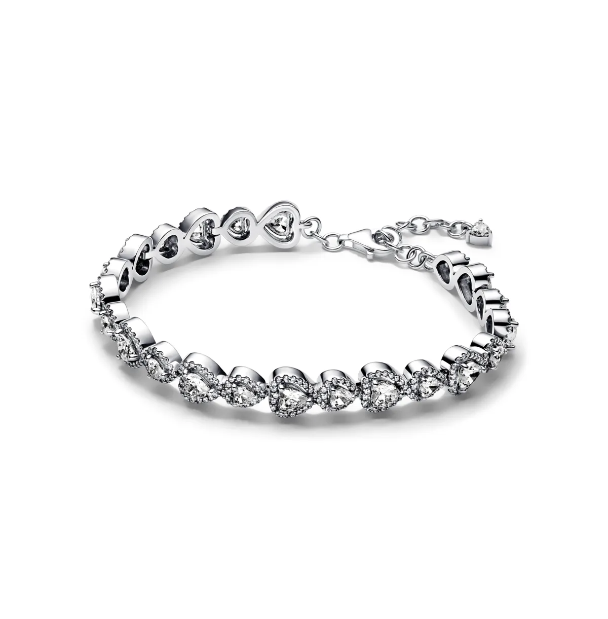 Halo Hearts Bracelet by Pandora