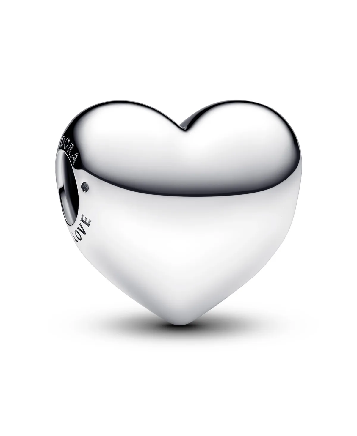 Sterling Silver Be Love Engravable Large Heart Charm by Pandora