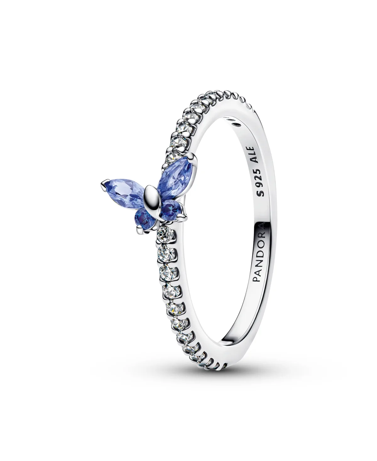 Sparkling Butterfly Ring by Pandora