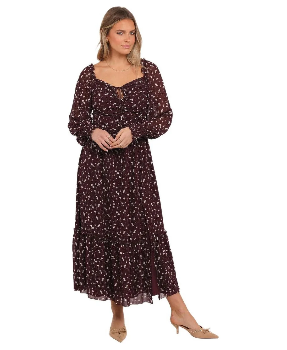 Keziah Long Sleeve Maxi Dress