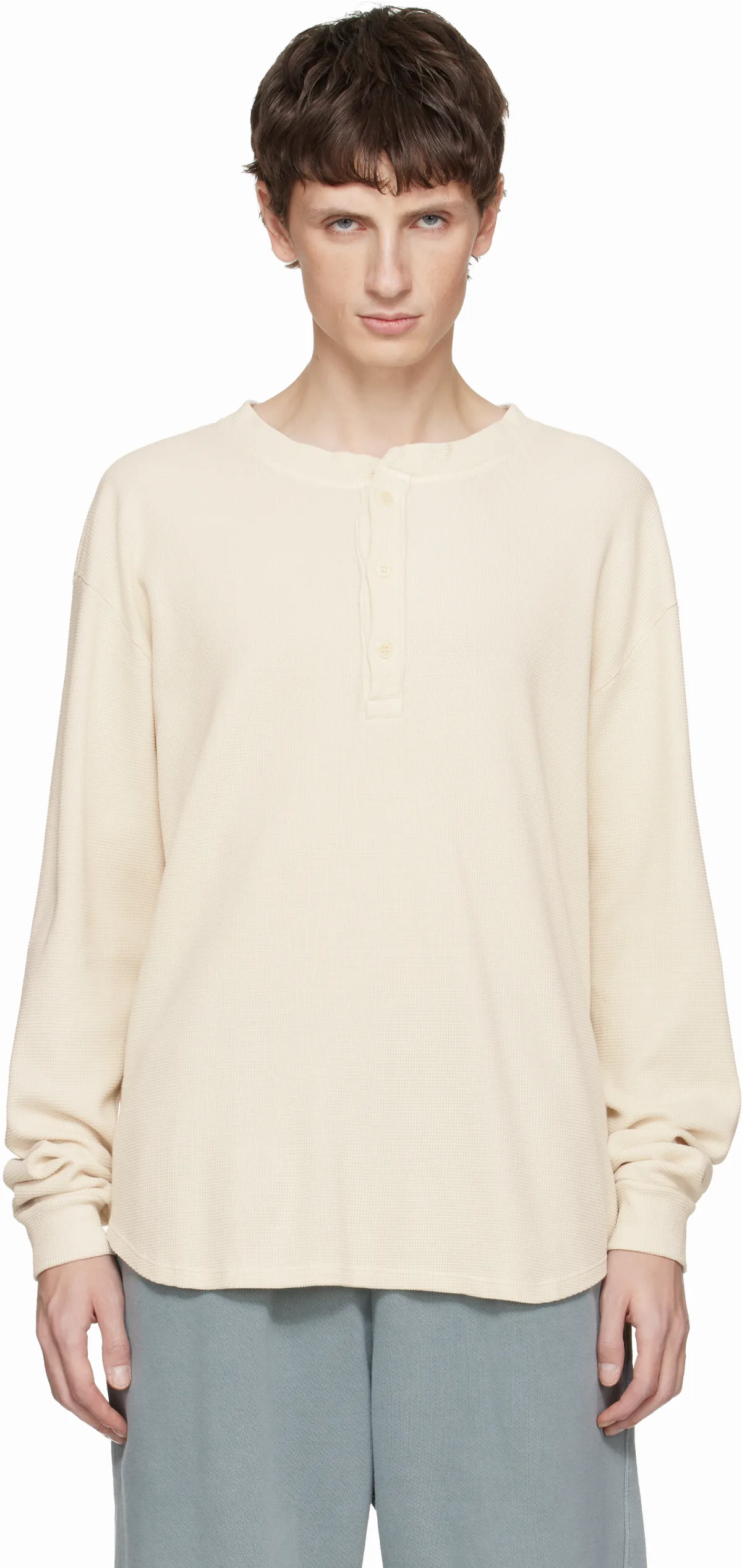 Off-White Baseball Hem Henley