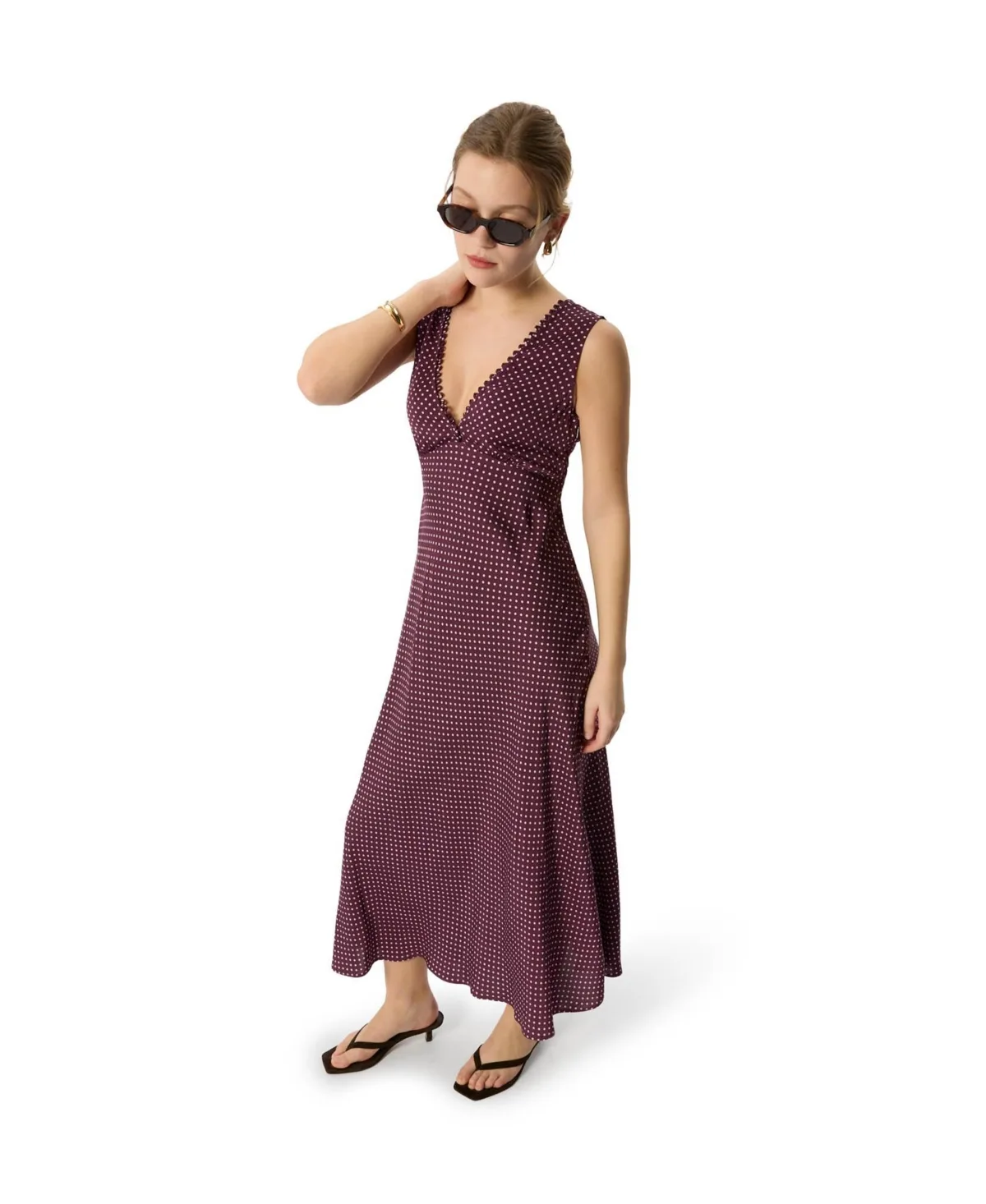 Mini Spot Sleeveless Dress by Whistles