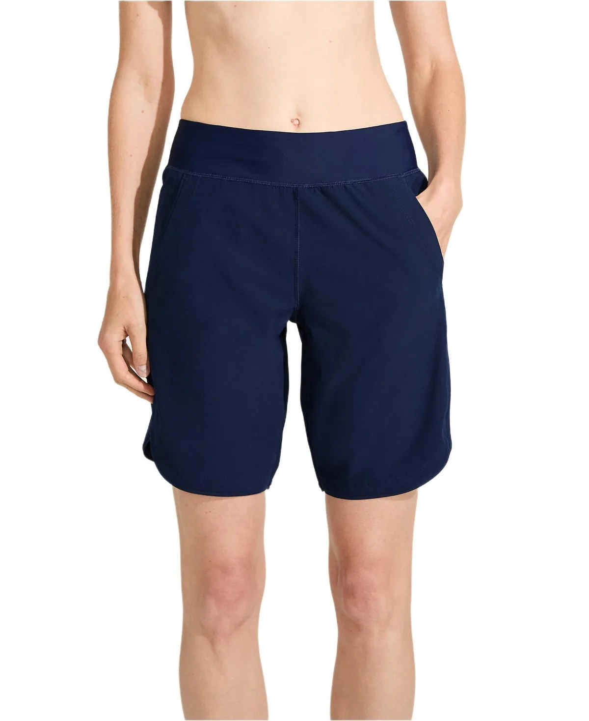 Long 9" Board Shorts with Panty by Lands' End