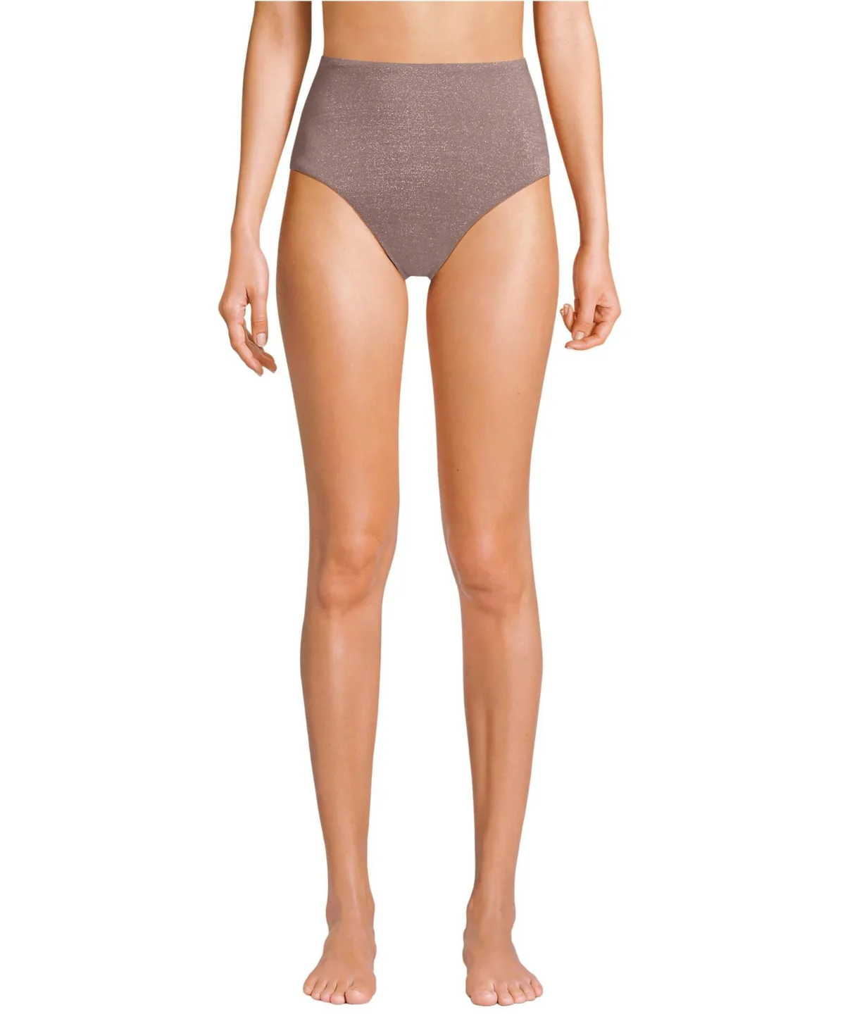 High Waisted Bikini Bottoms by Lands' End