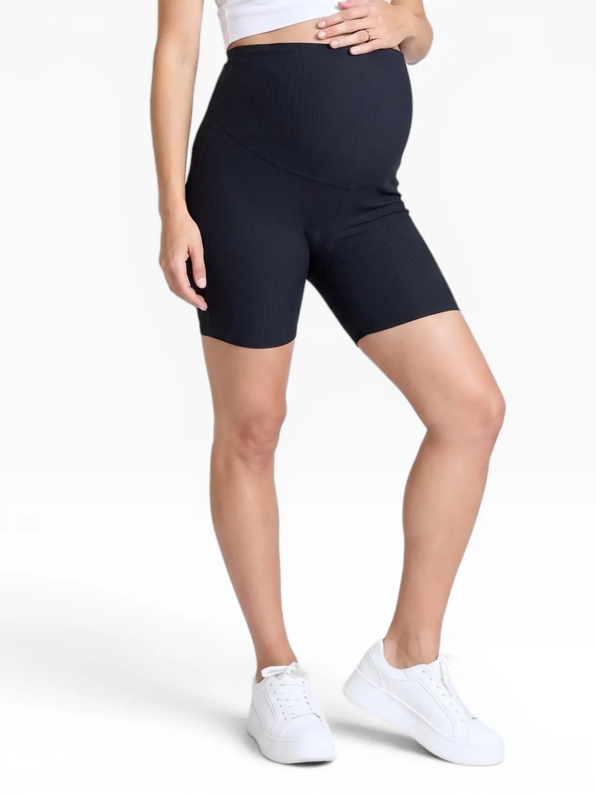 6 1/2" Ribbed Biker Short