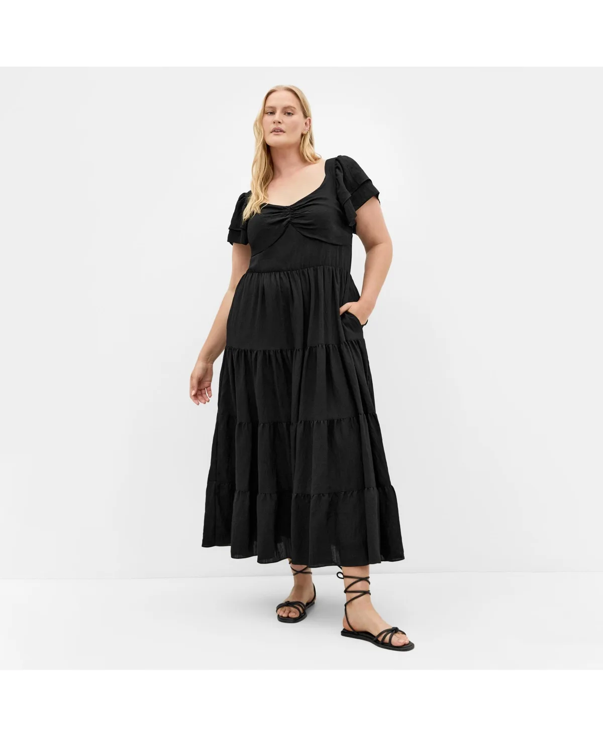 Leo Tier Maxi Dress