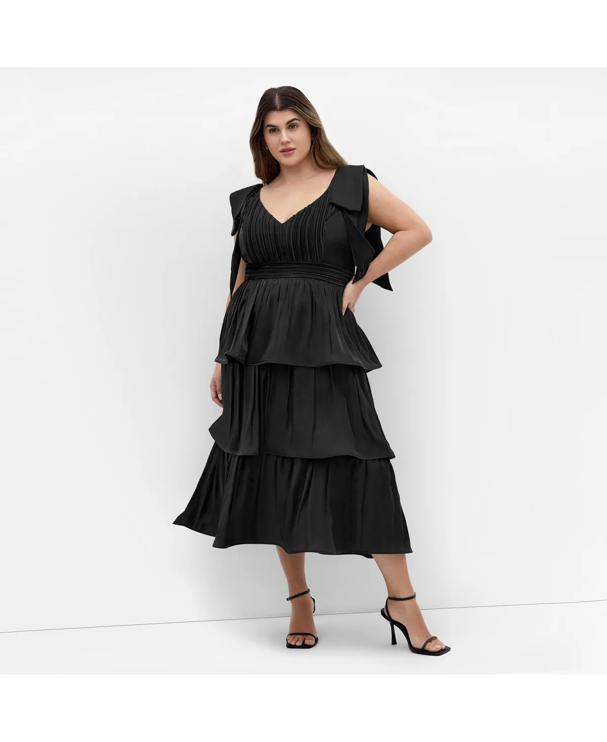 Betty Bow Midi Dress