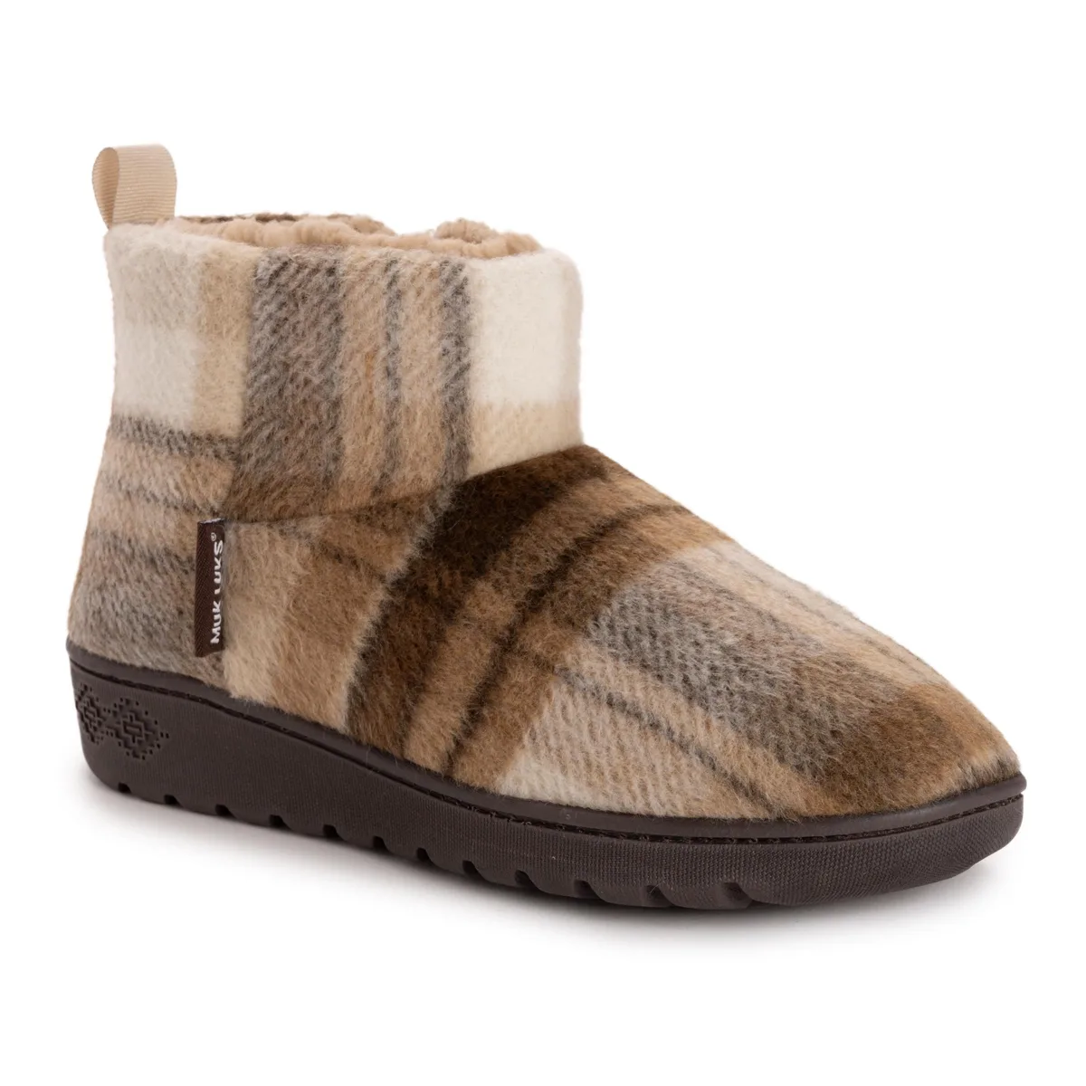 Avery Plaid Slipper by Muk Luks