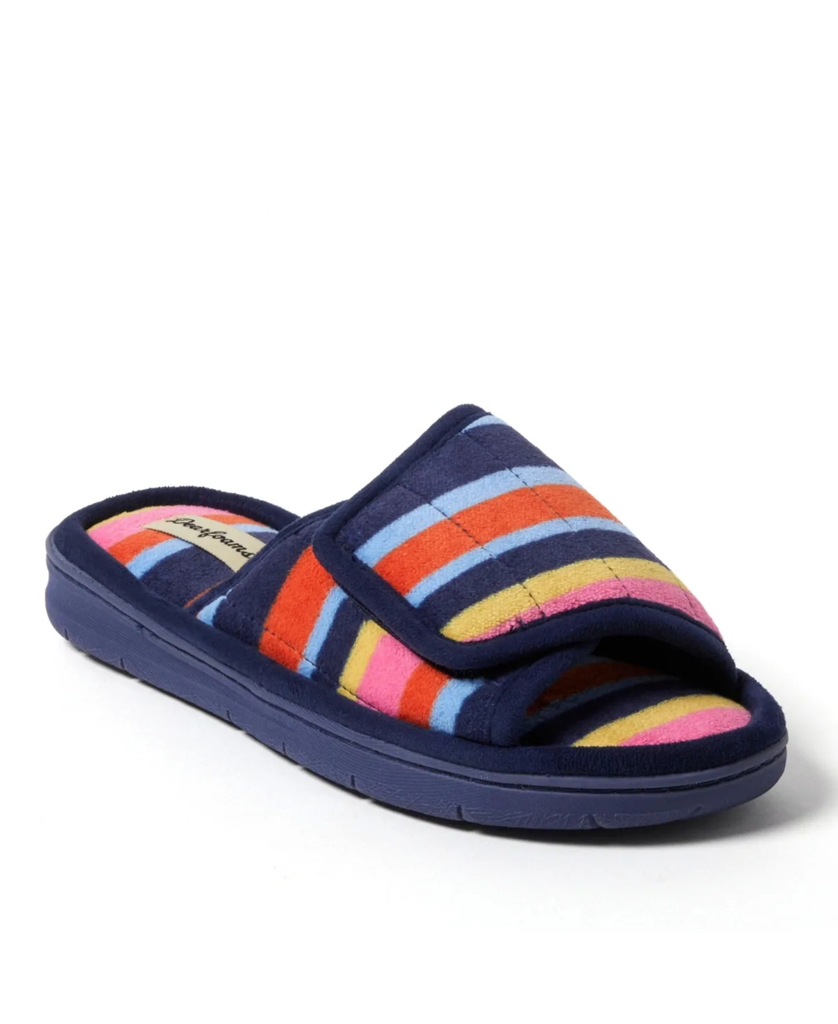 Mickey Terry Adjustable Shower Slide House Slipper by Dearfoams