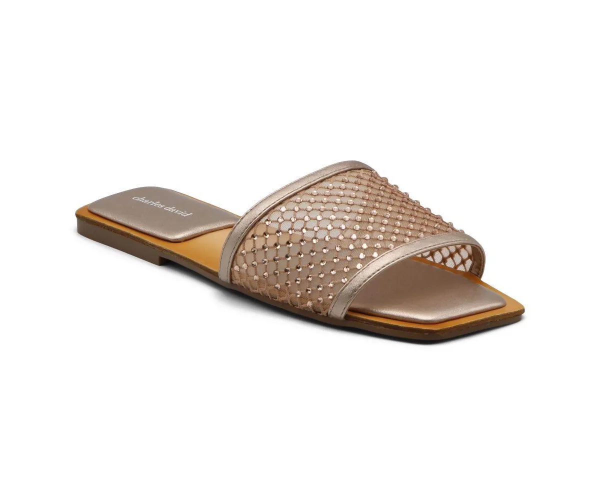 Orbital Sandal Flat by Charles David