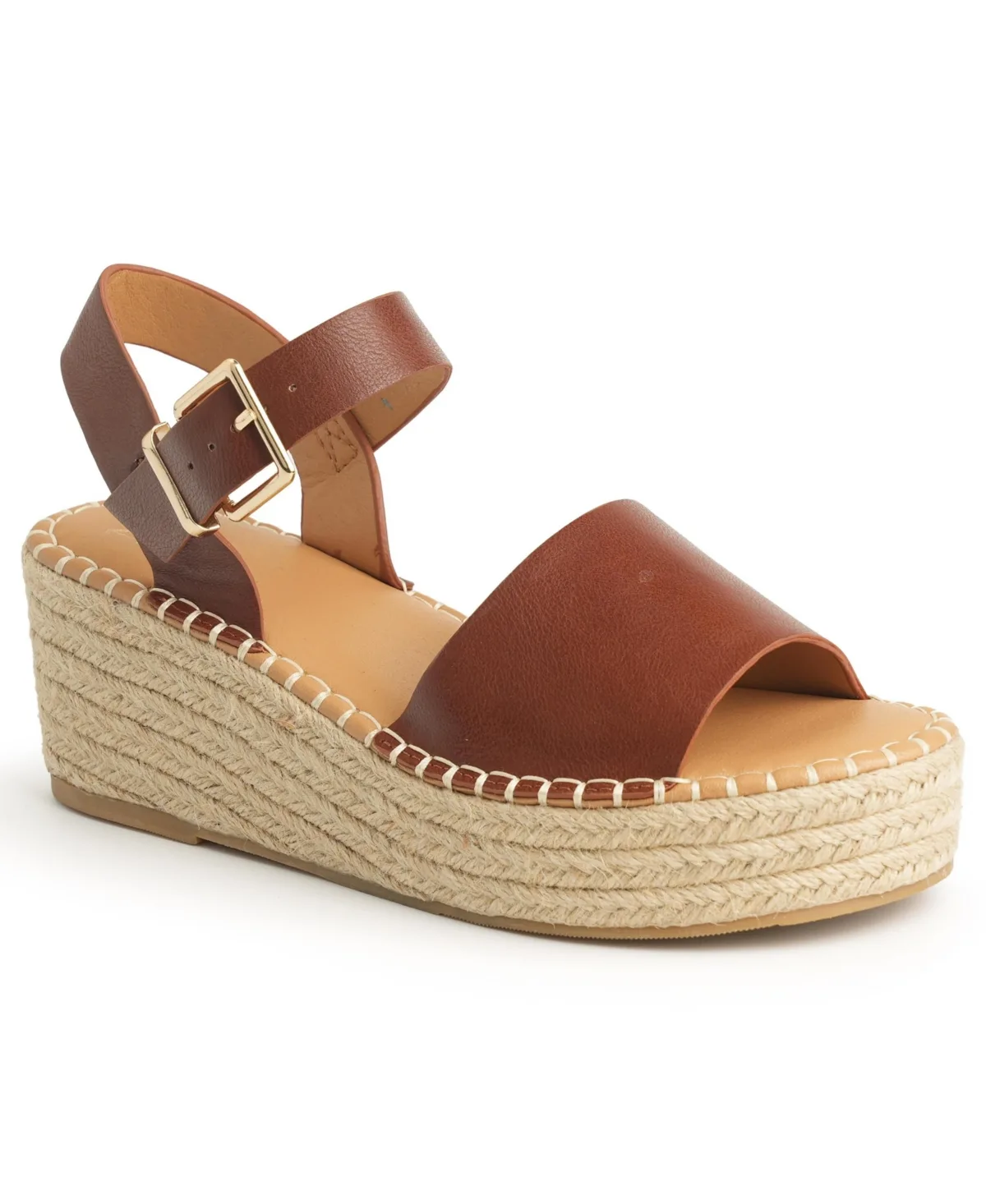 Elandra Ankle Strap Platform by New York & Company