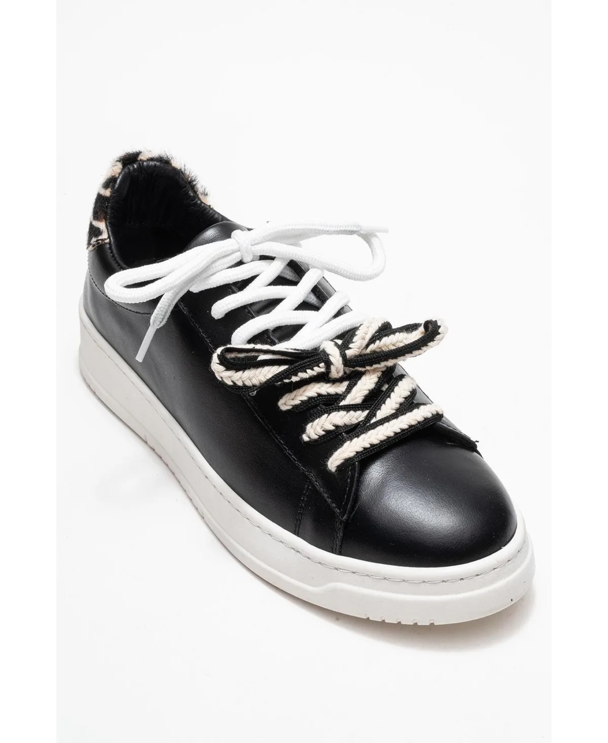 Warron Leather Sneakers by Forever & Always Shoes