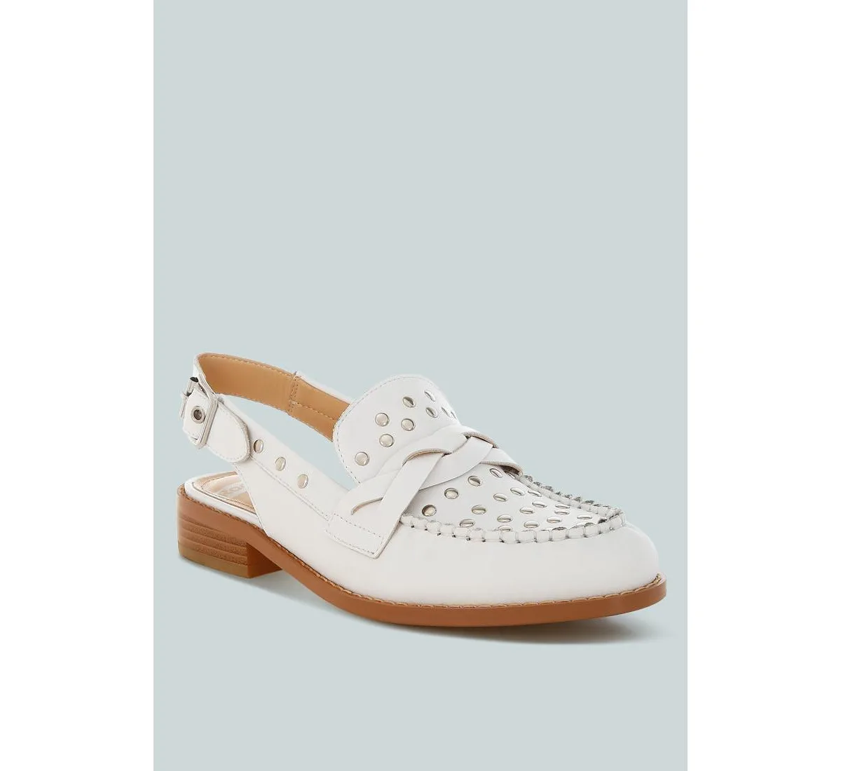 Remykin Braided Penny Strap Loafers by Rag & Co