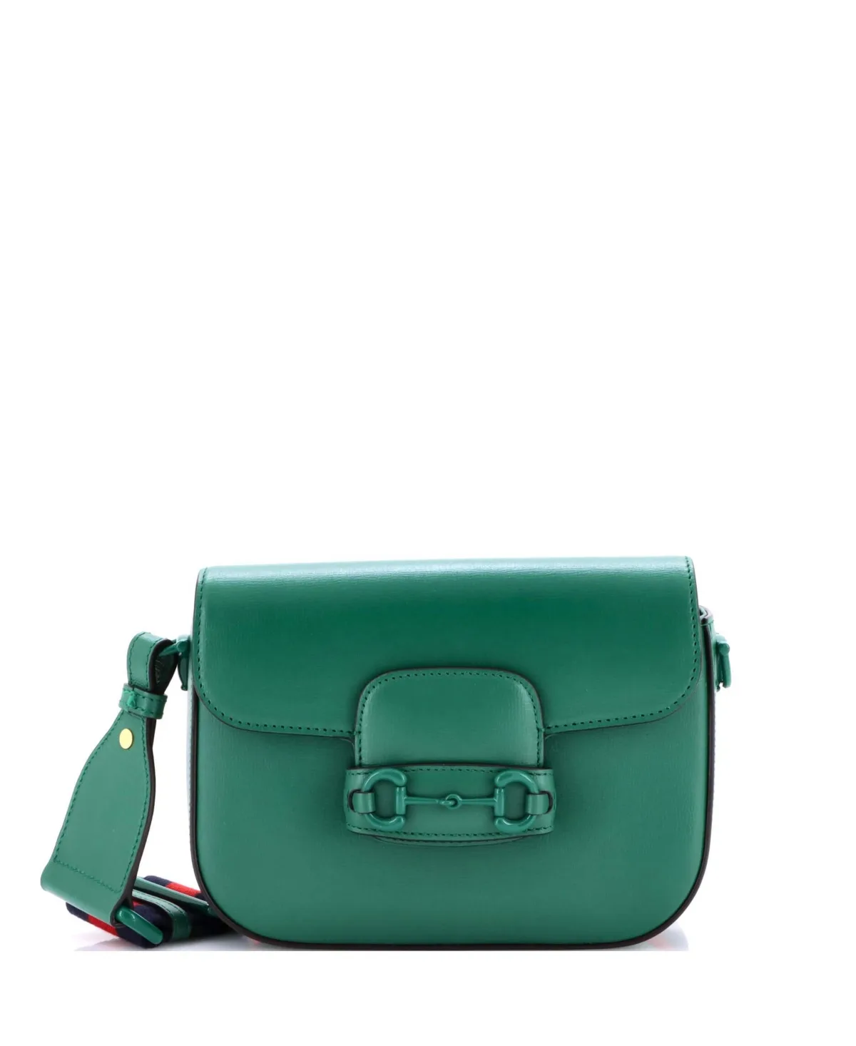 Mini Horsebit 1955 Shoulder Bag Leather by Pre-owned Gucci