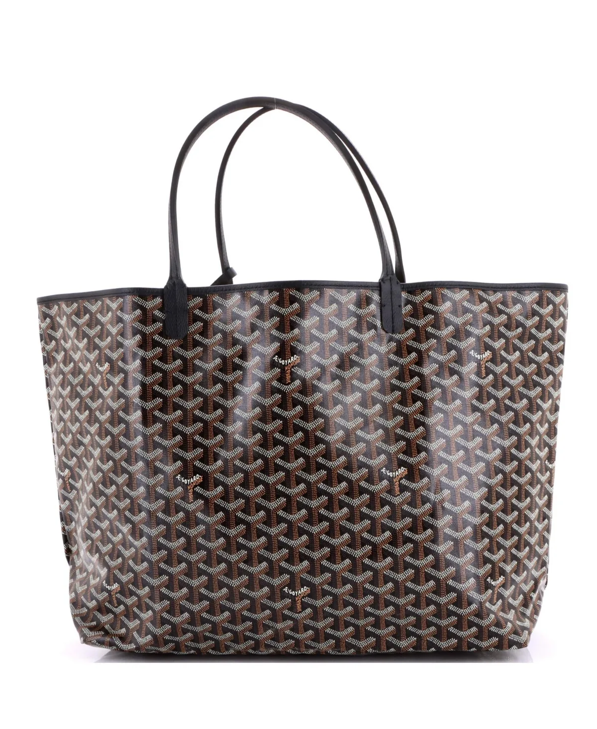 Saint Louis Tote Coated Canvas by Pre-owned Goyard