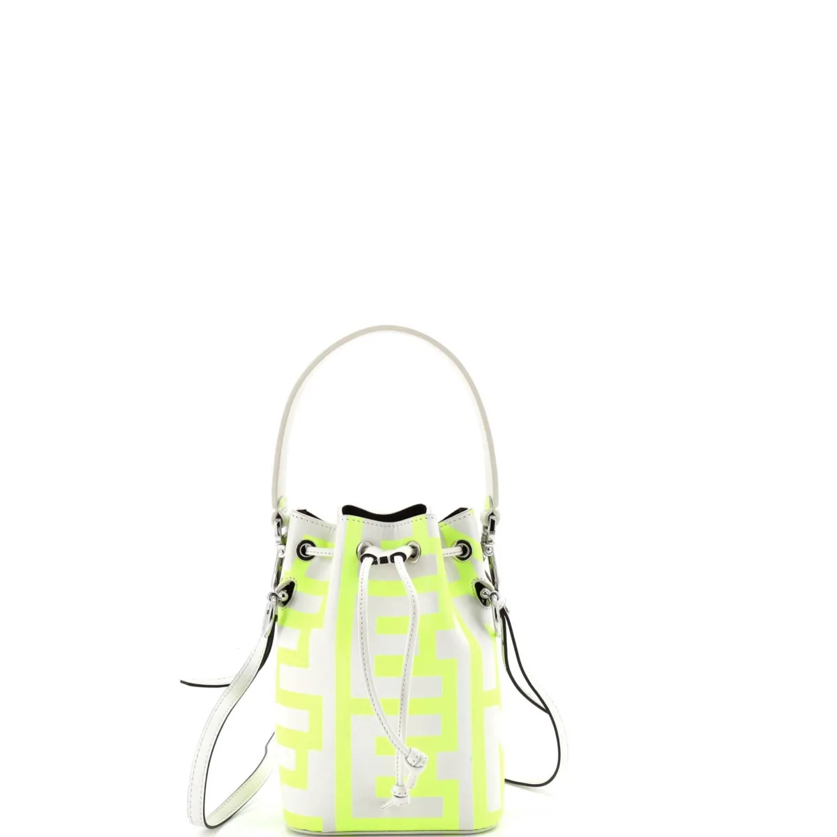 Mini x Marc Jacobs Mon Tresor Bucket Bag Printed Leather by Pre-owned Fendi
