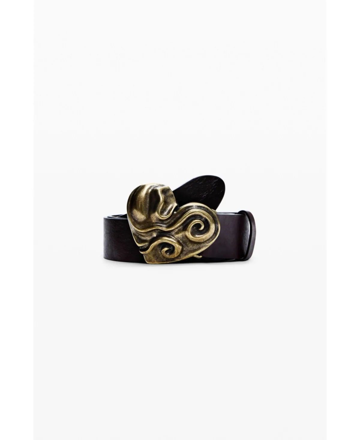 Leather Heart Belt by Desigual
