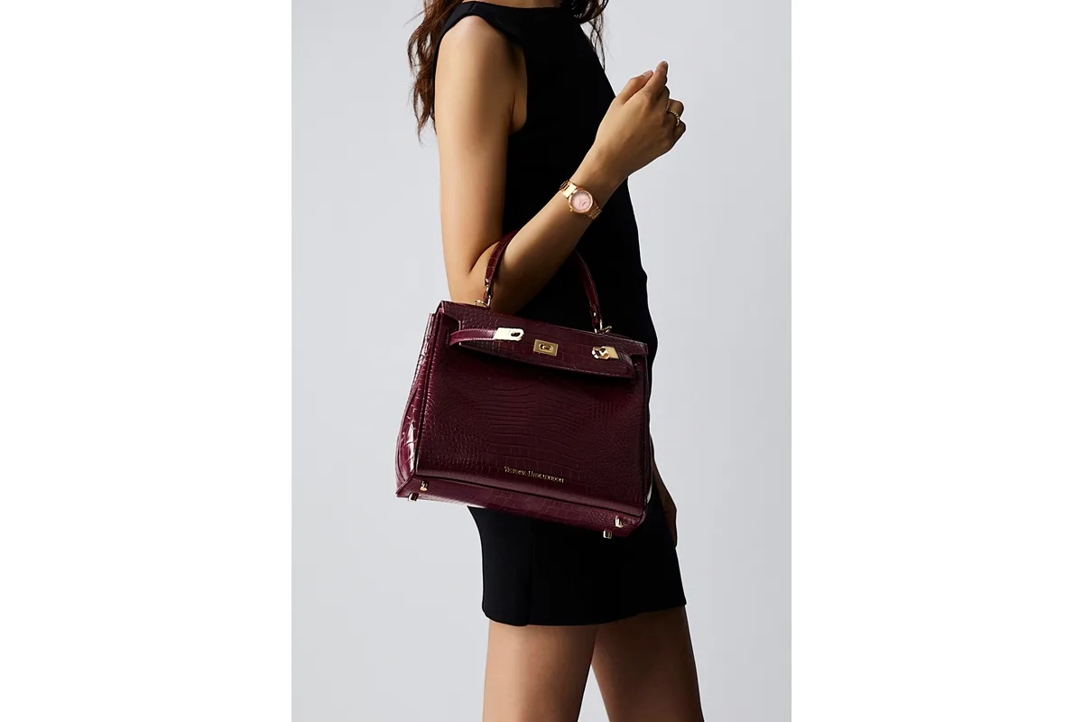 Victoria Handbag with Gold Hardware by Victoria Hyde London