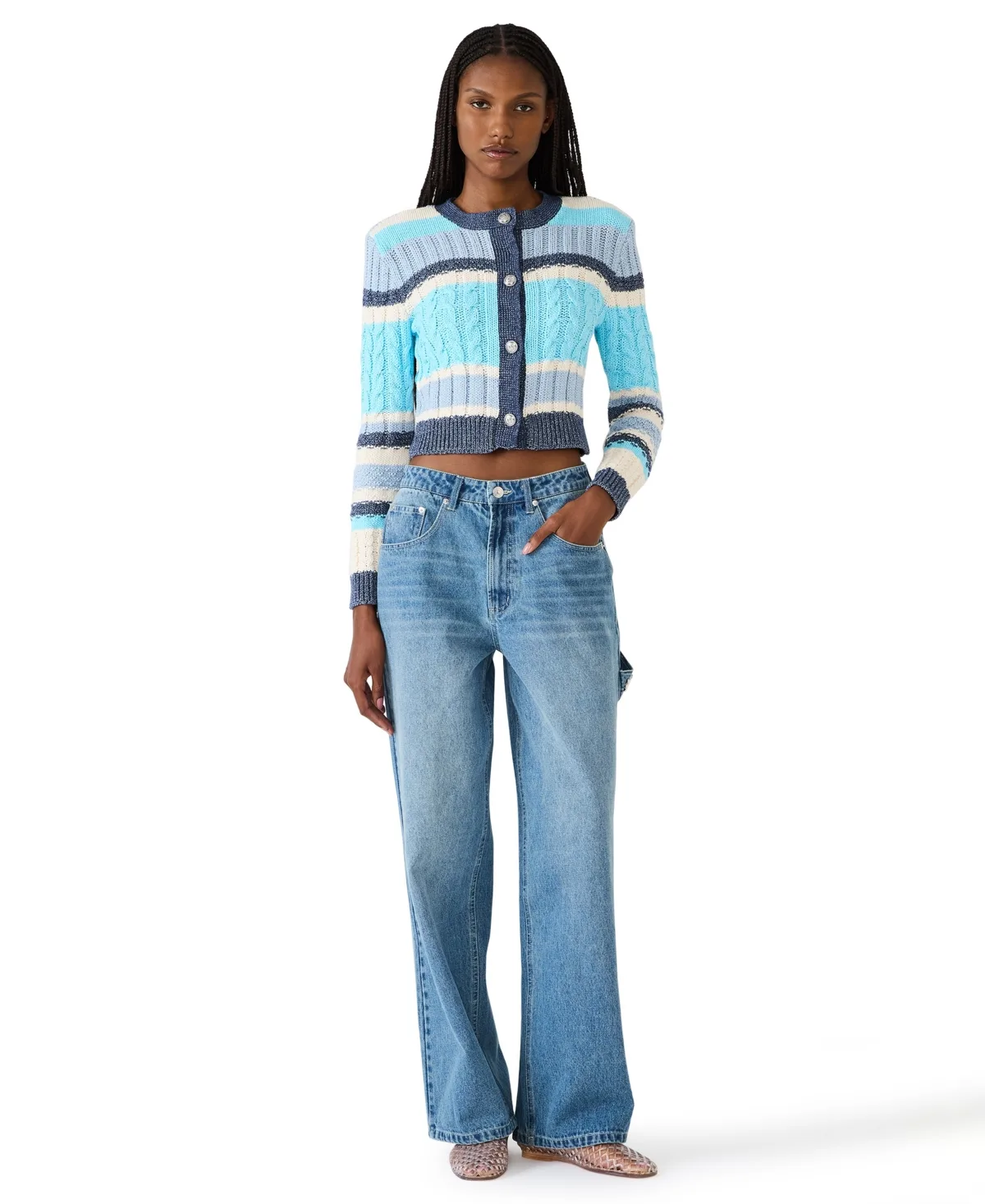 Sydnee Barrel Jeans by Steve Madden