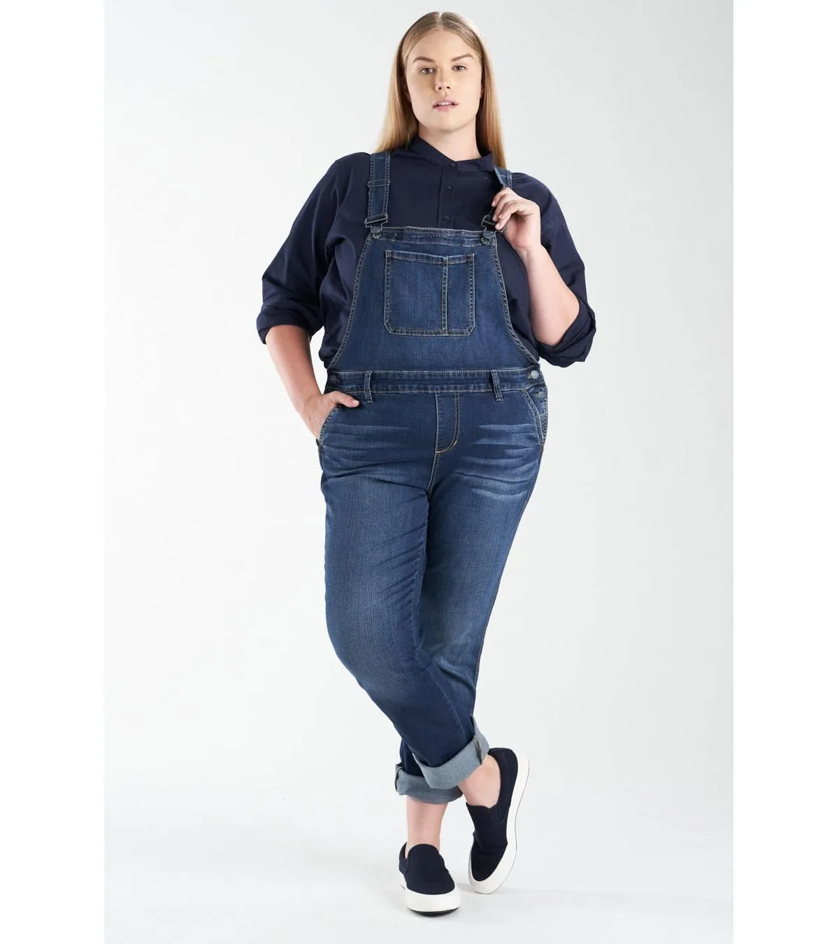 Denim Overall by Slink Jeans
