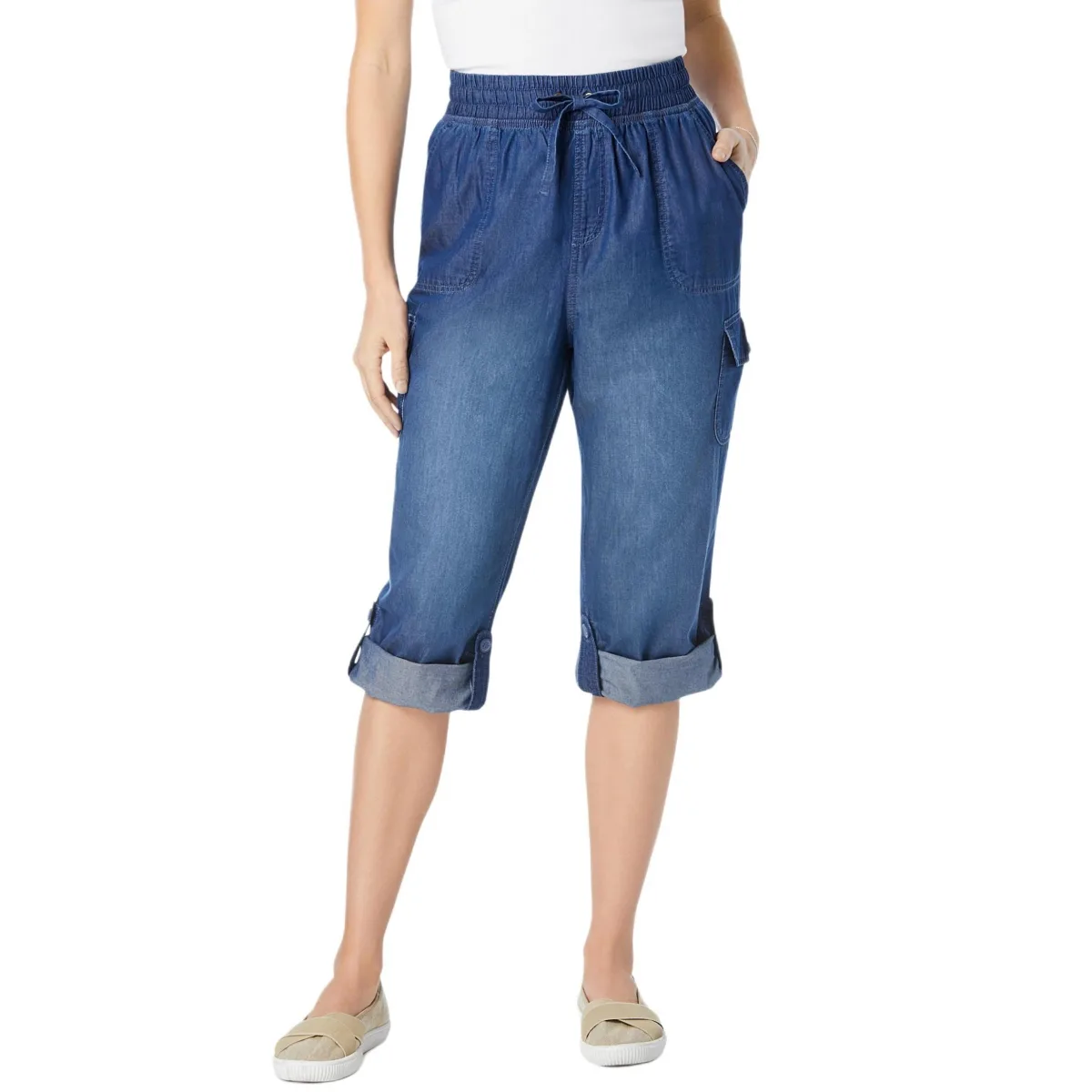 Convertible Length Cargo Capri/Bermuda