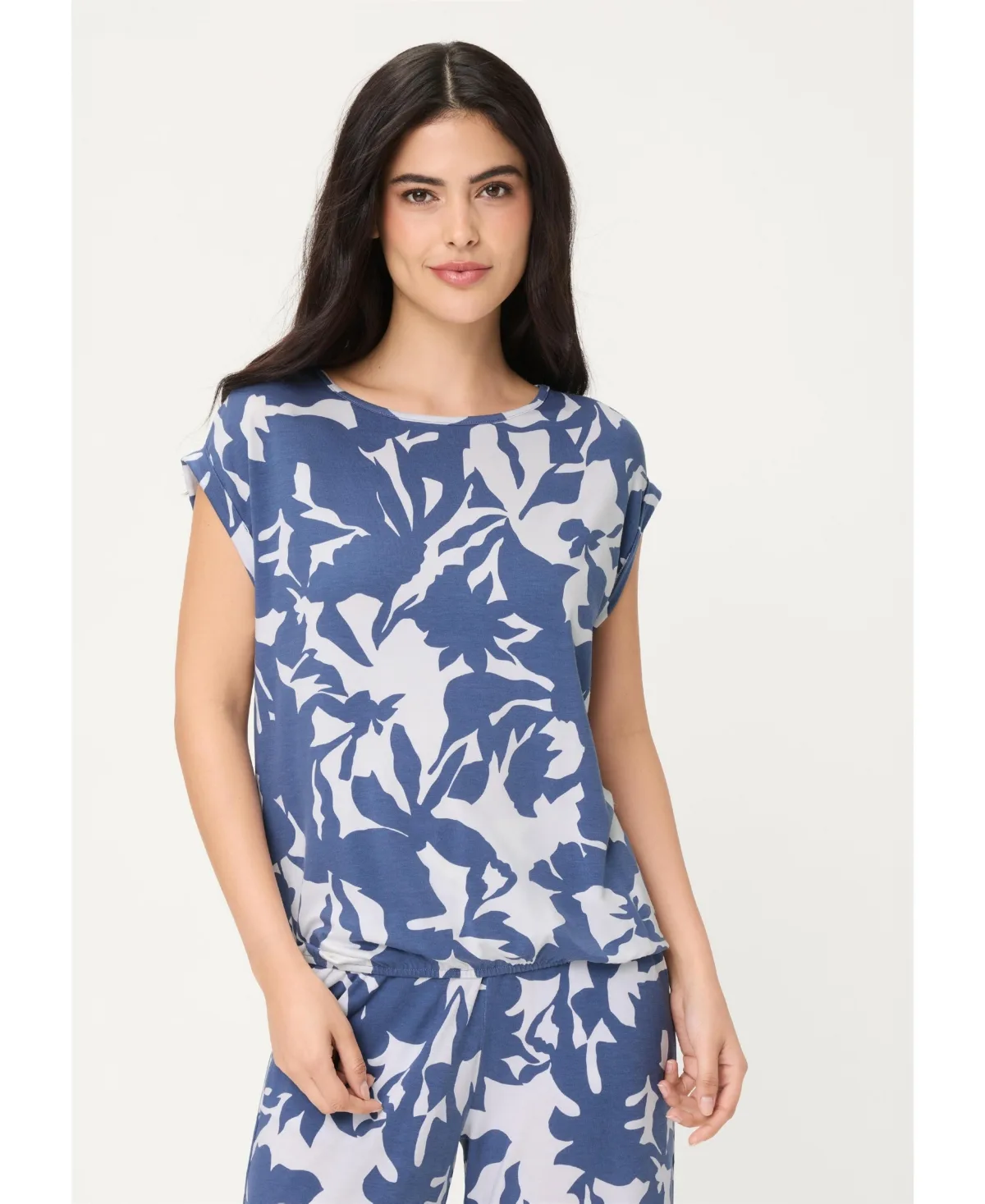 Abstract Floral T-Shirt by Olsen