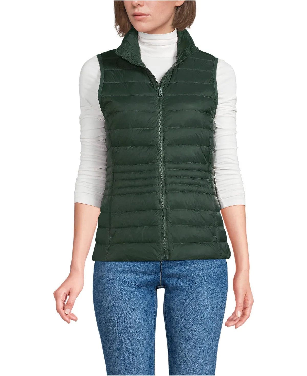 Wanderweight Packable Down Vest by Lands' End