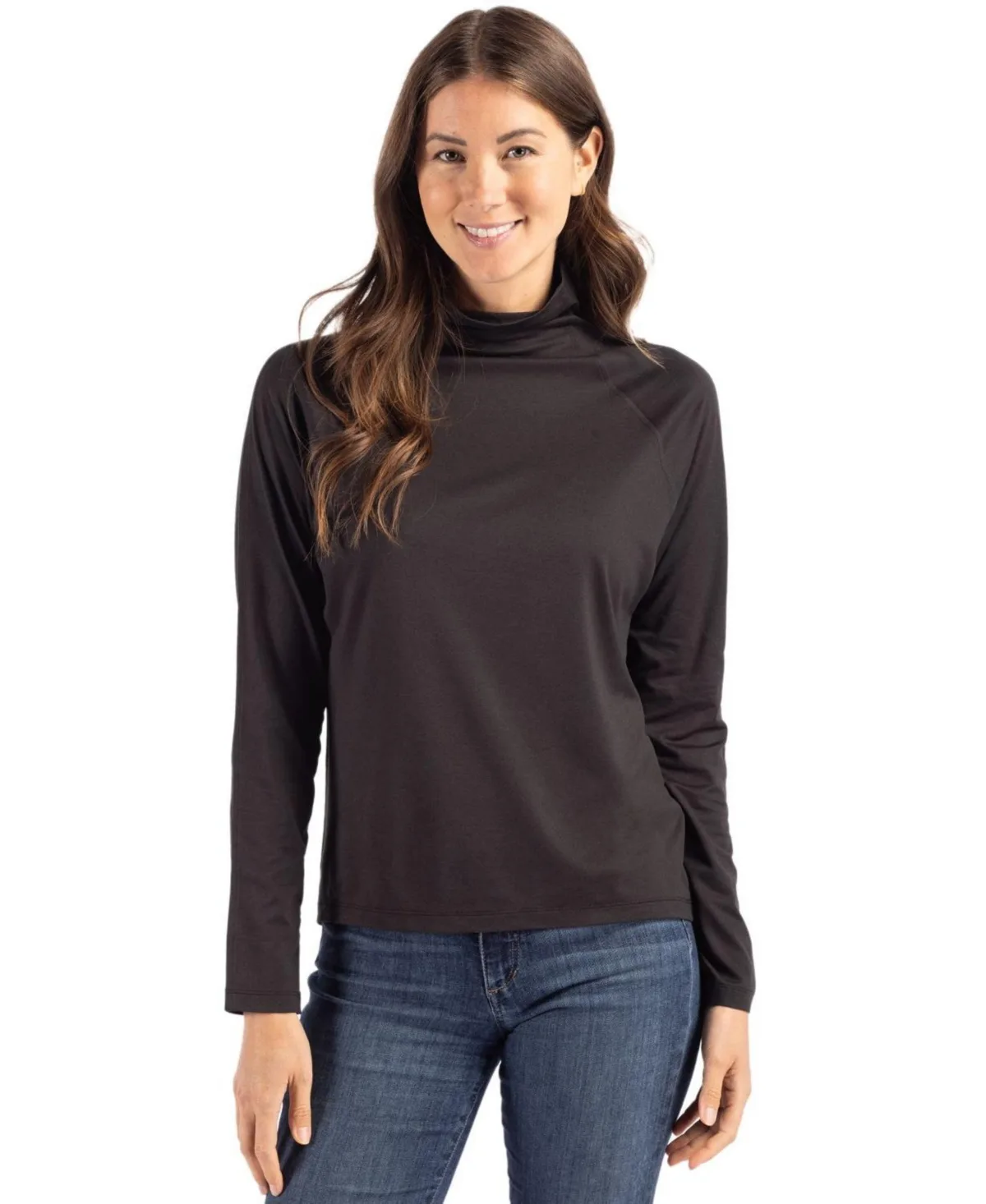 Coastline Epic Comfort Recycled Funnel Neck by Cutter & Buck