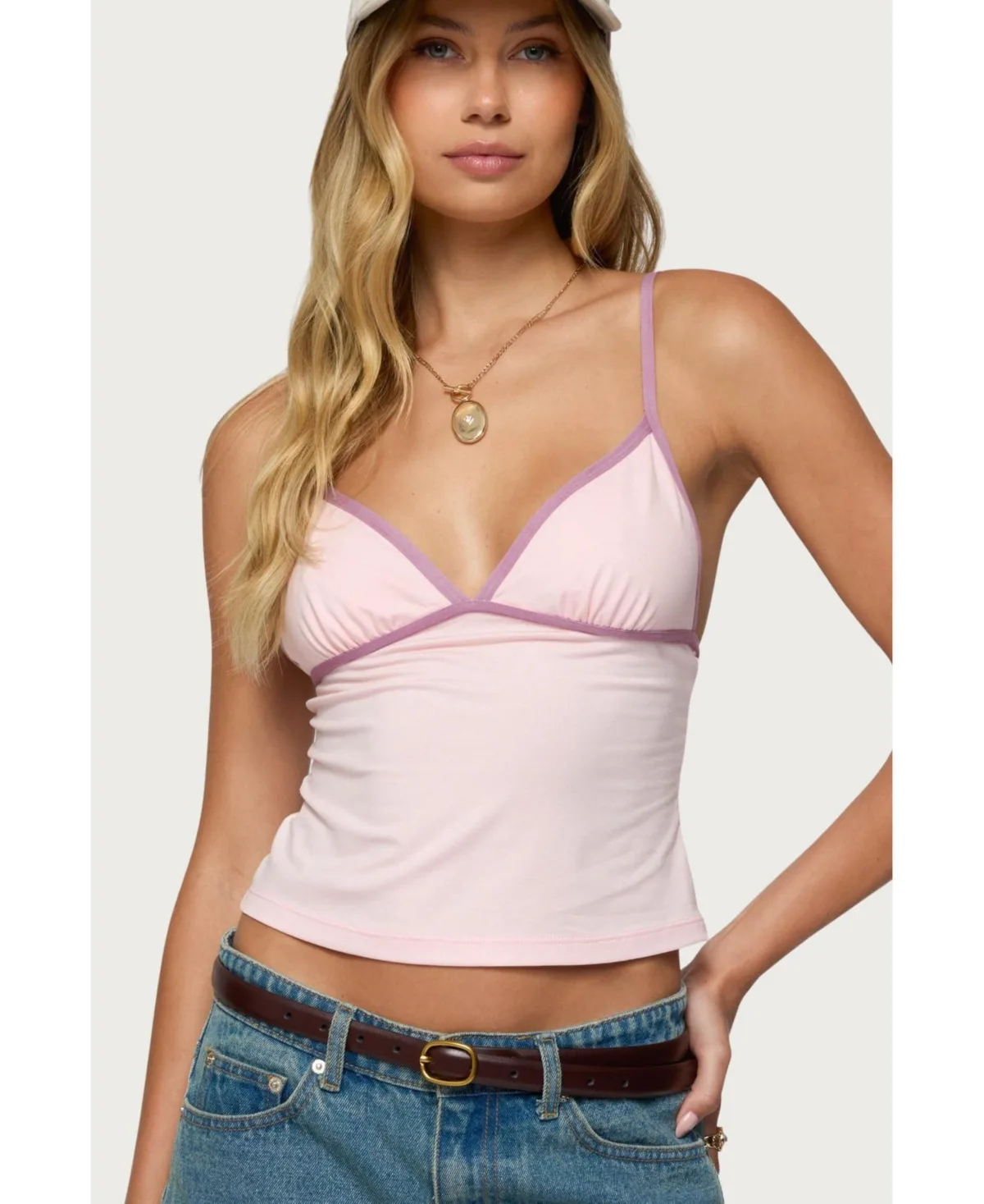 Leona Contrast Tank Top