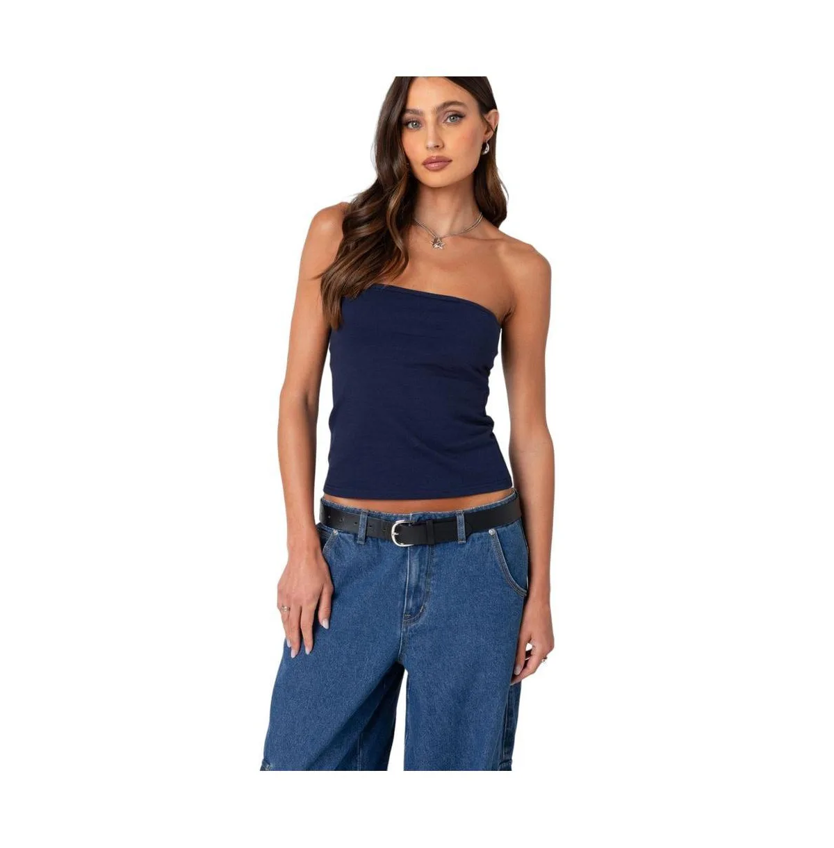 Built in Bra Tube Top by Edikted