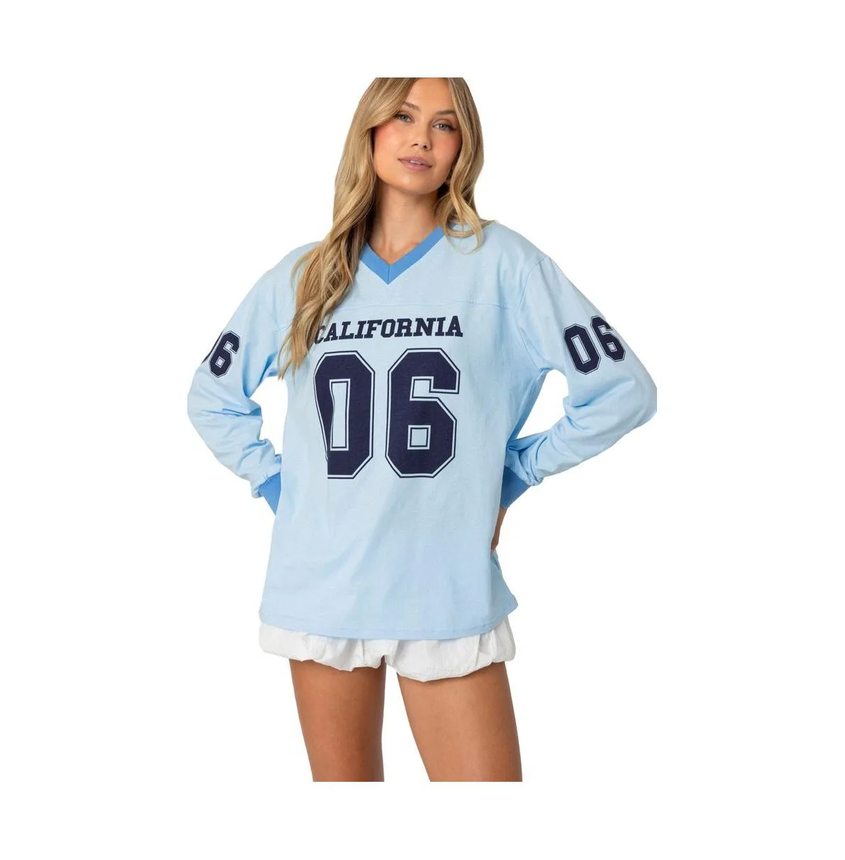 06 Oversized Long Sleeve T-Shirt by Edikted