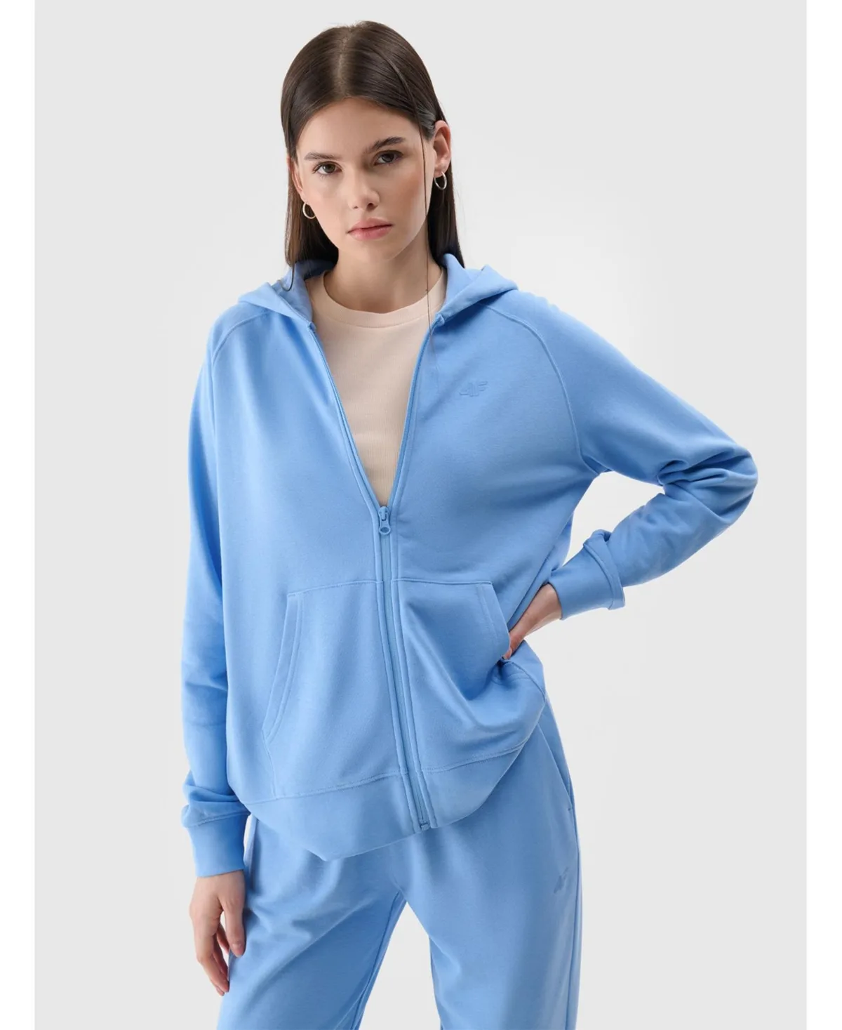 Zip-Up Hoodie by 4f