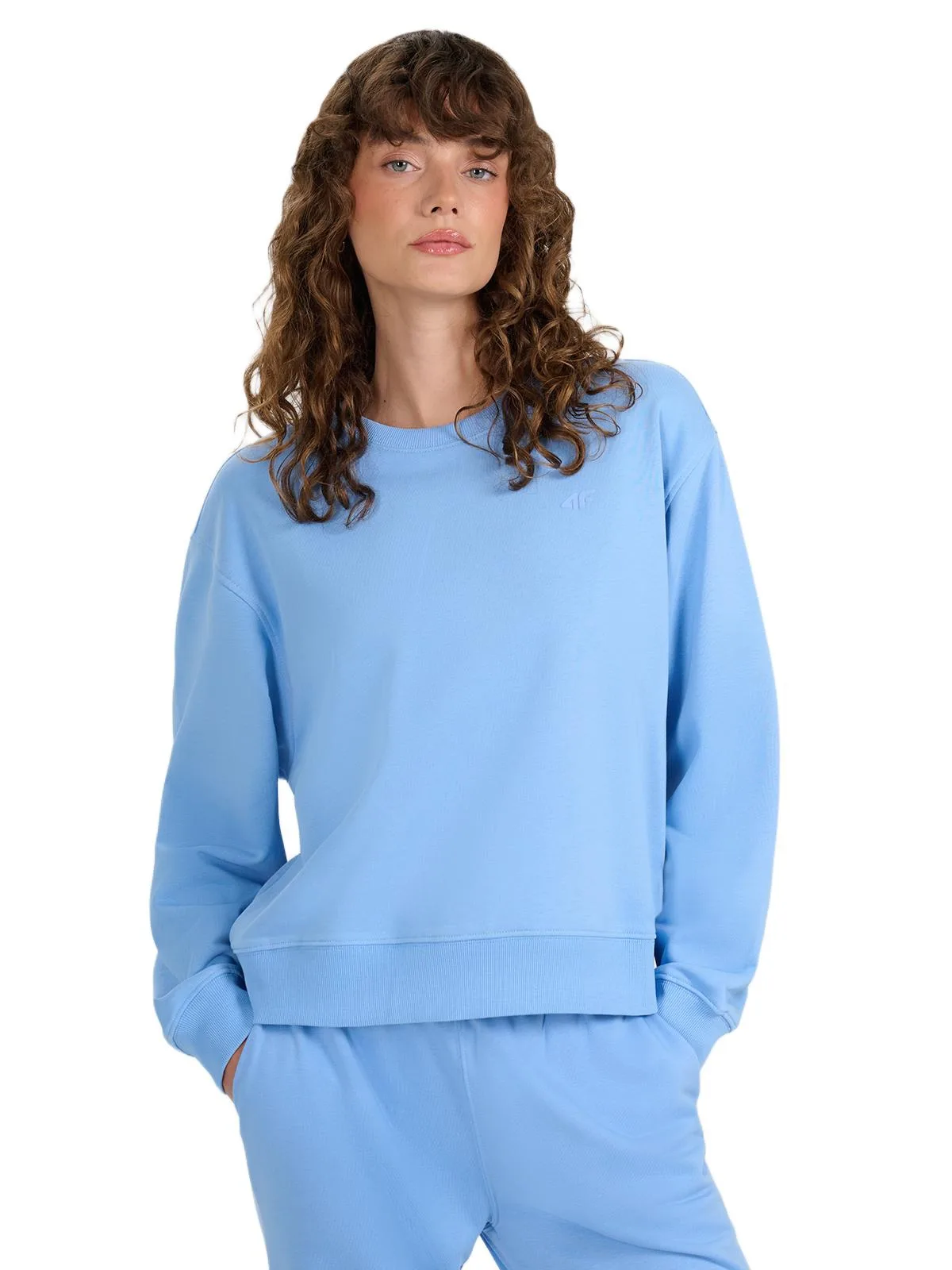 Pullover Basic Sweatshirt Without Hood by 4f