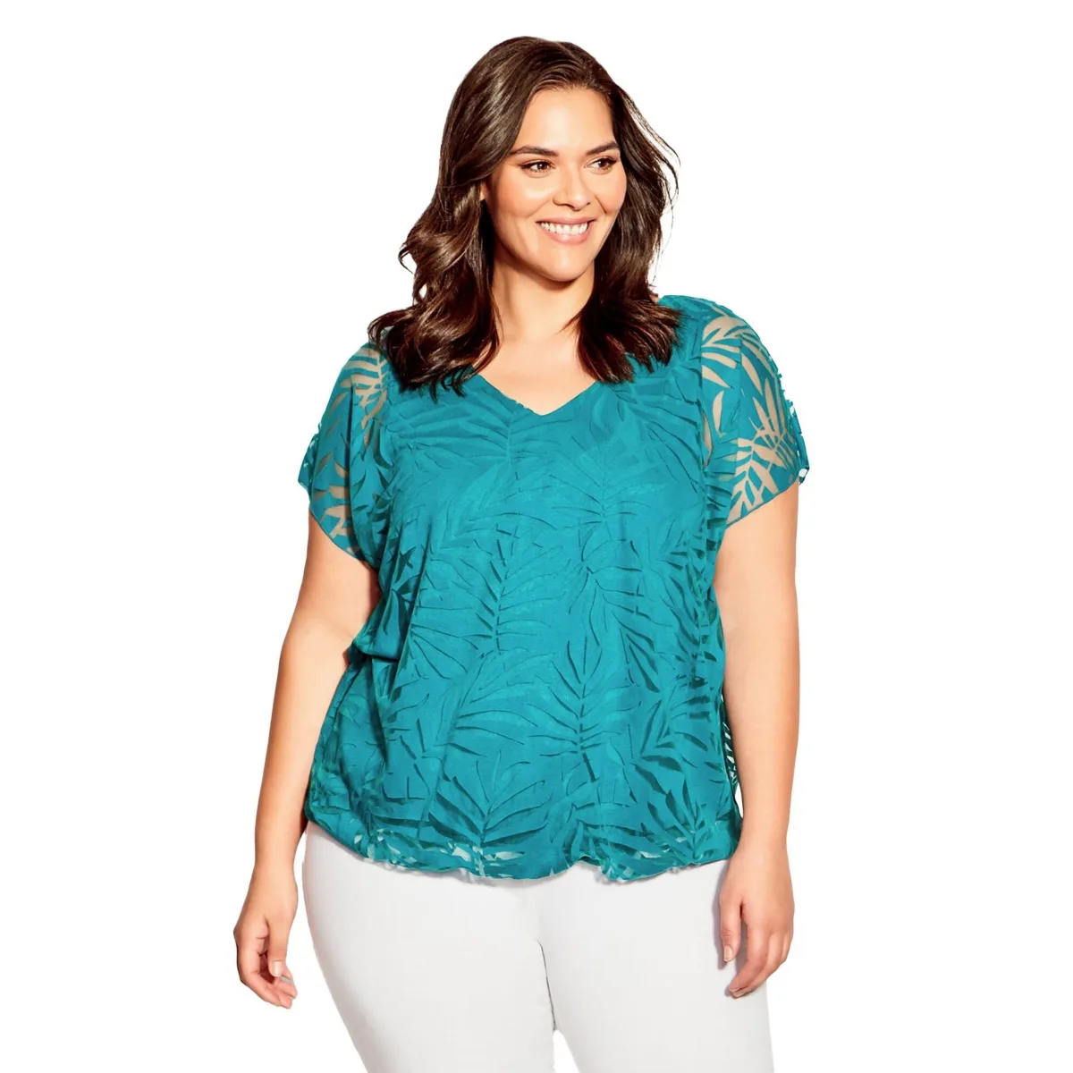 Elora Burnout Top by Avenue