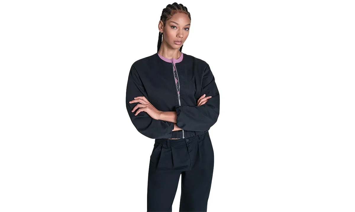 Bubble Sleeve Bomber Jacket by Converse