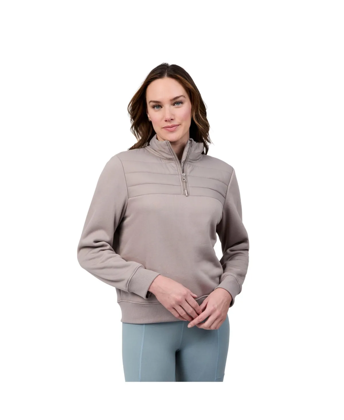 Cloud Fleece Half Zip Top by Free Country