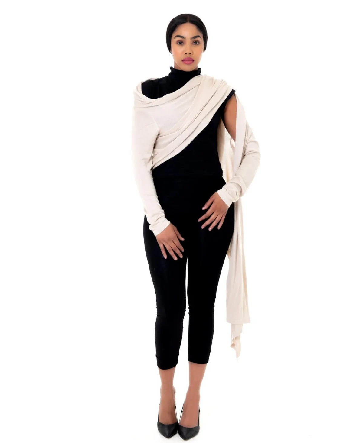 Dm Cat Wrap Shawl by Dai Moda