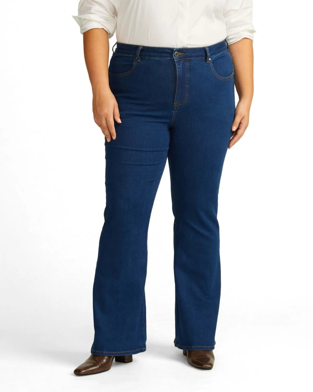 Farrah High Rise Flared Jeans