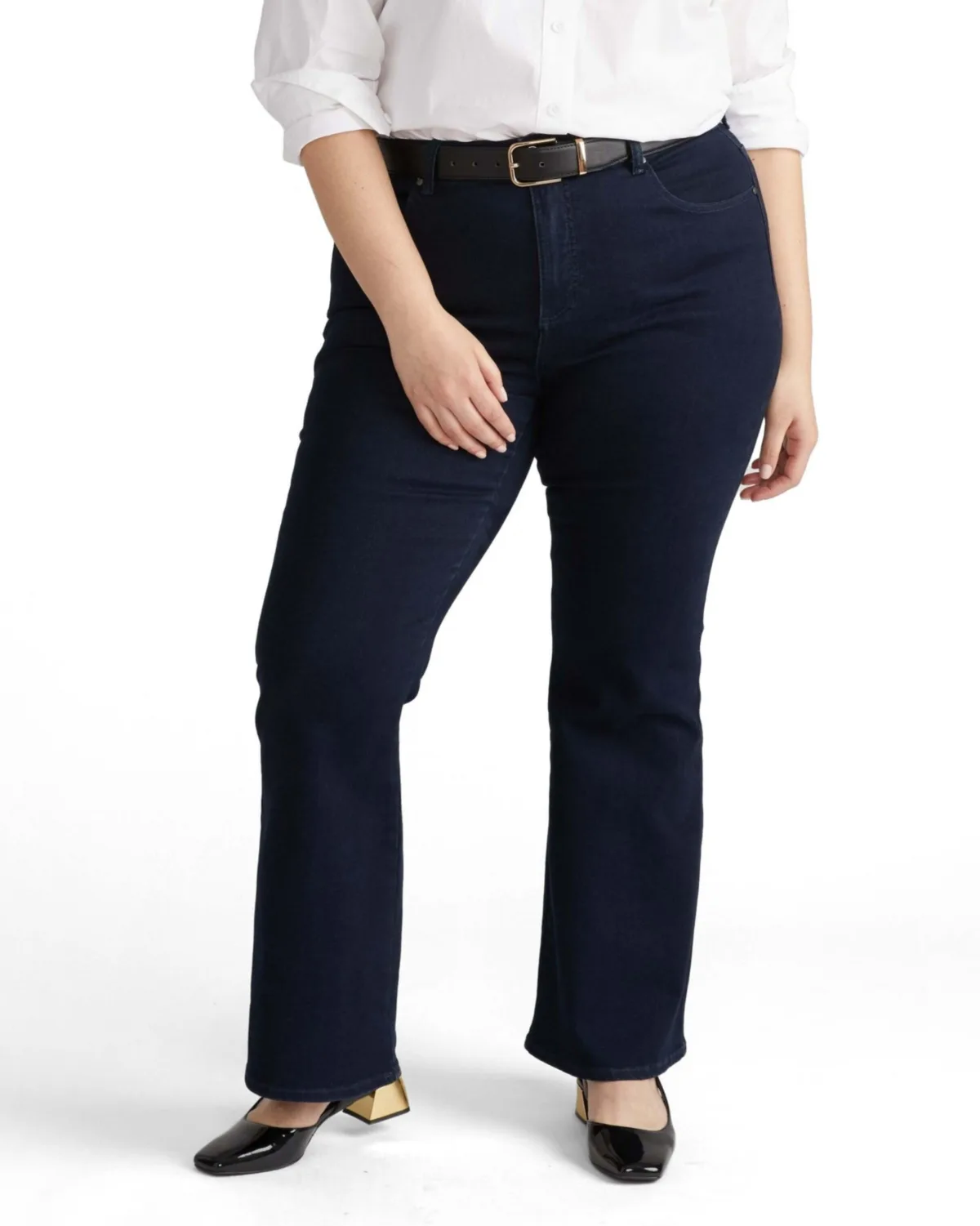 Farrah High Rise Flared Jeans